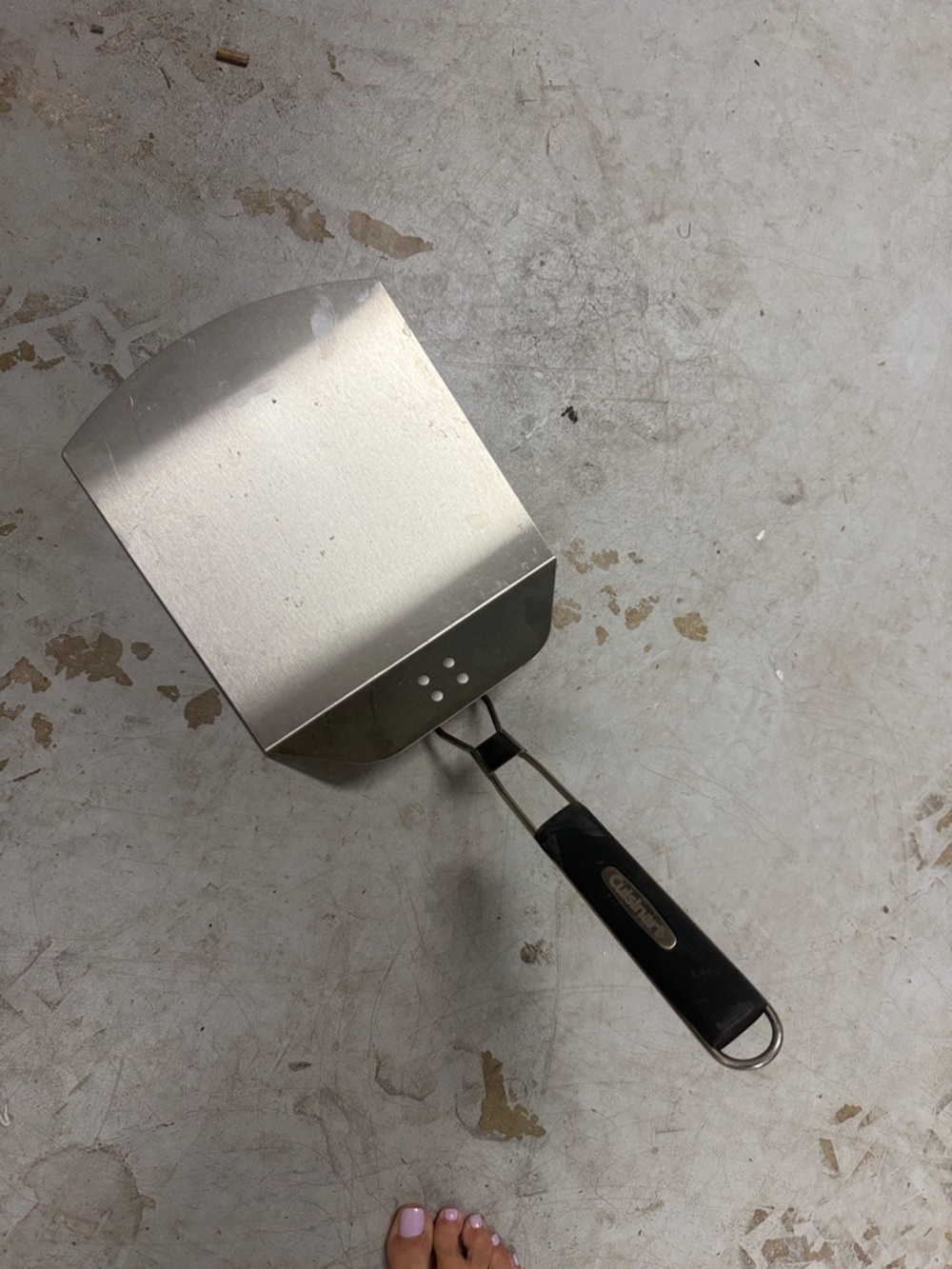 Cuisinart Stainless Aluminum Pizza Peel - 12" Folding - Easy Storage LIKE NEW